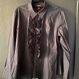 Talbots women’s ruffle shirt